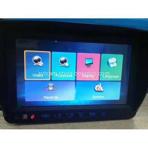 Vehicle Safety Backup Camera Kit with Monitor